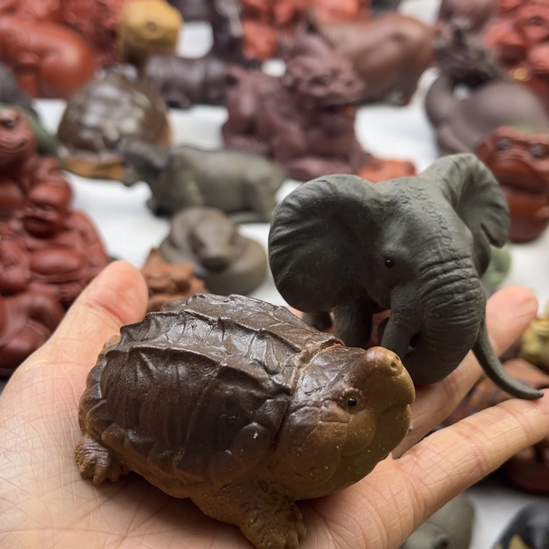 紫砂茶宠?**生紫砂茶宠