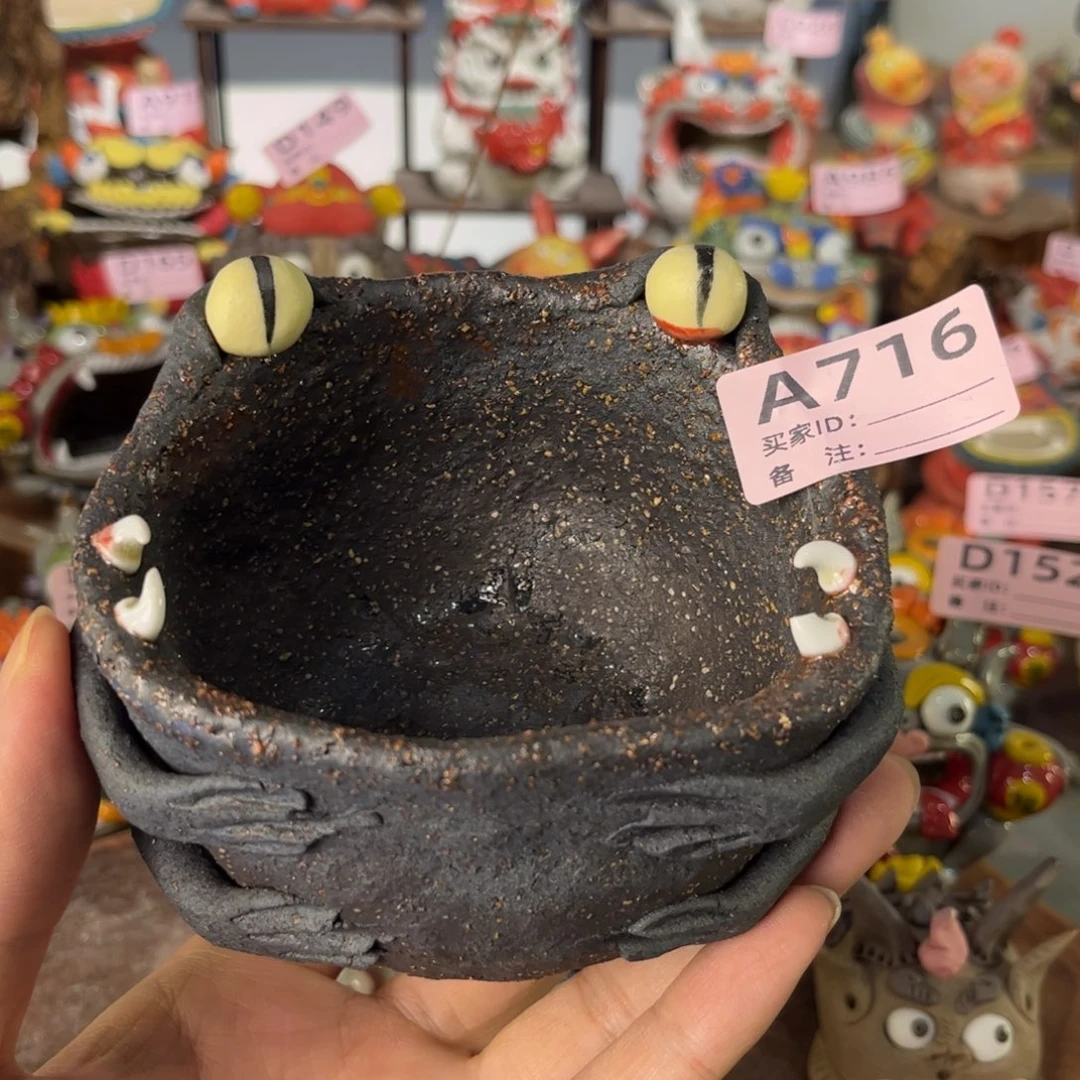 泥塑纯手工茶宠摆件