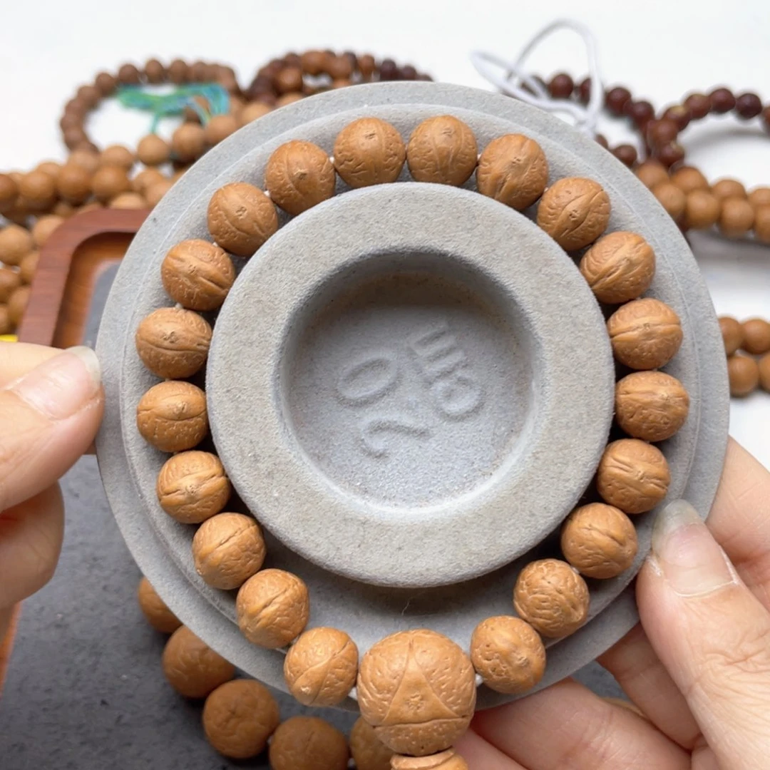 凤眼菩提手串L315-K15凤眼菩提小12+同树实心