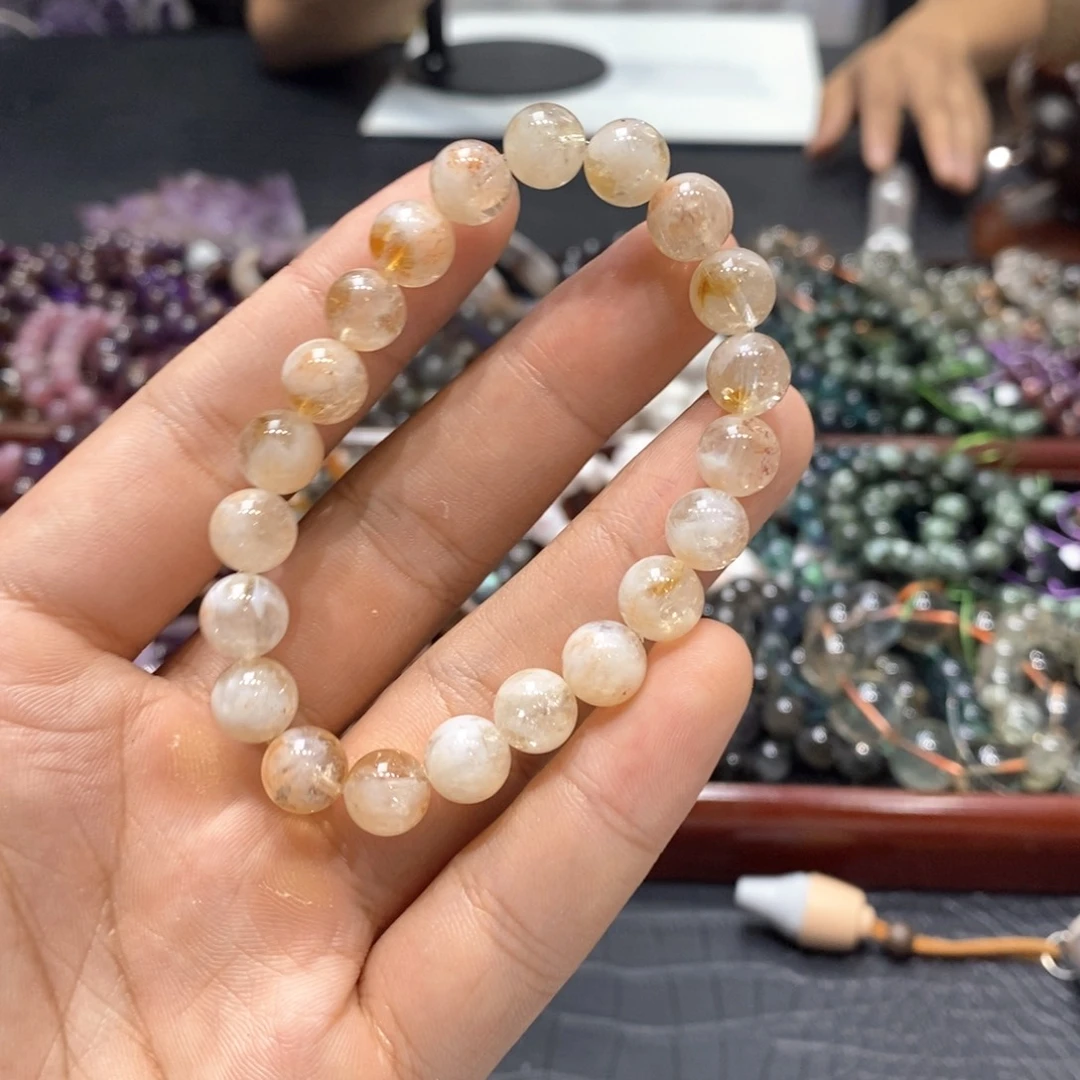 未镶嵌手链水晶奶盖