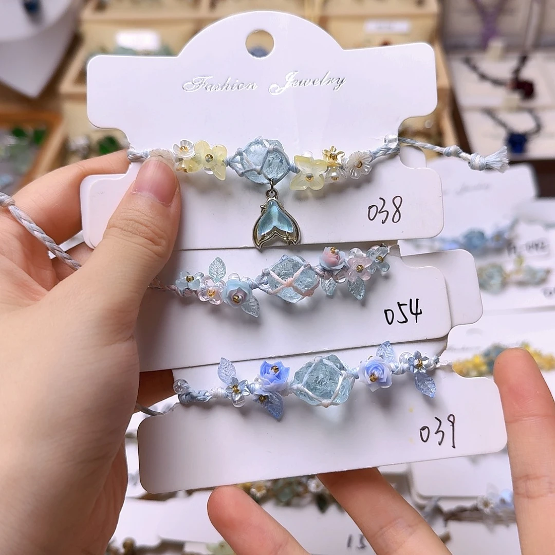 石英石纯铜锡合金纯铜手绳038 054 039