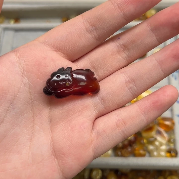 未镶嵌琥珀裸石天然蜜蜡配件