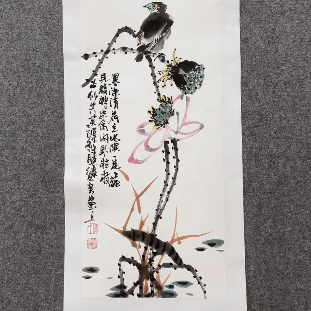 国画zz李德云老师手绘作品