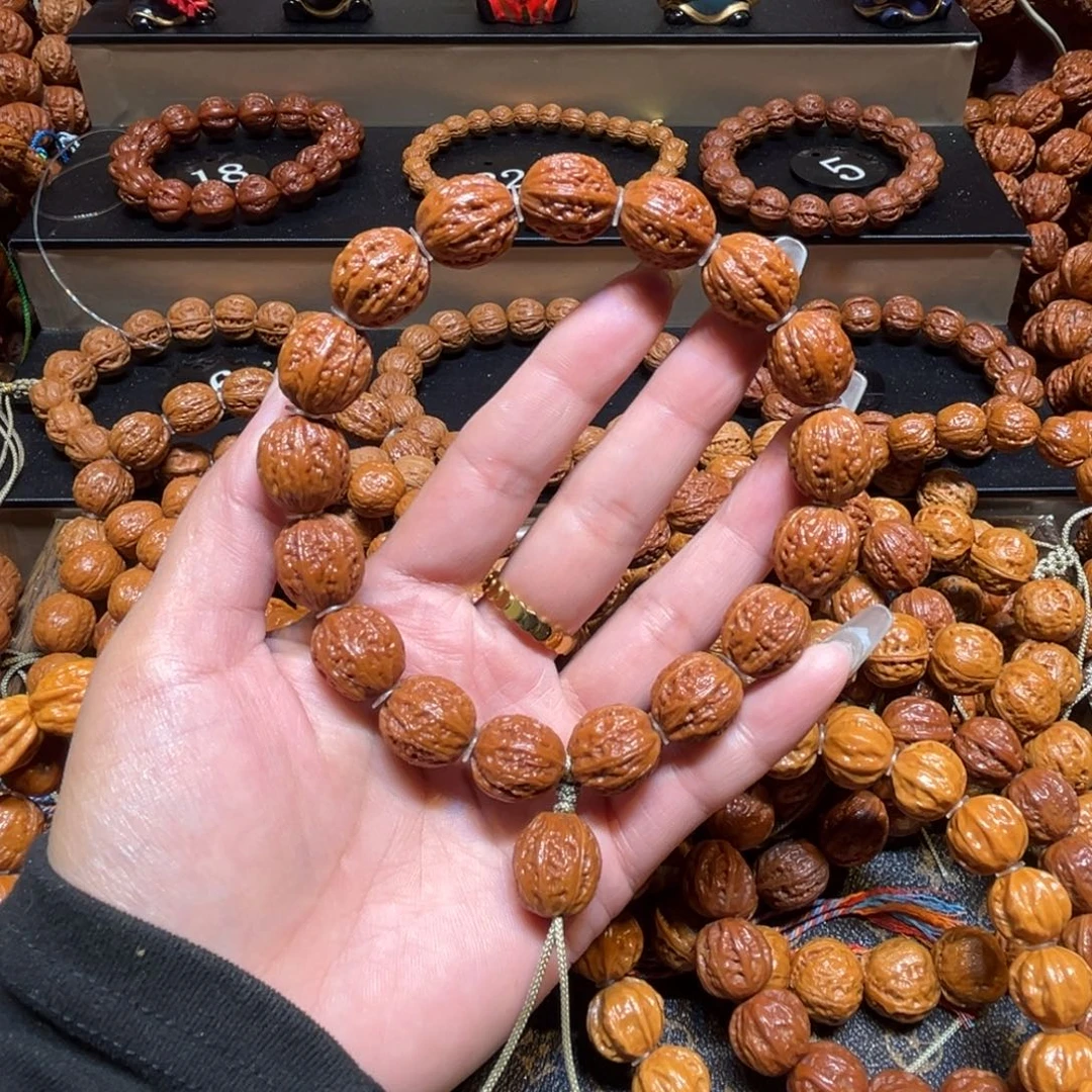 简***单文玩核桃手串精品