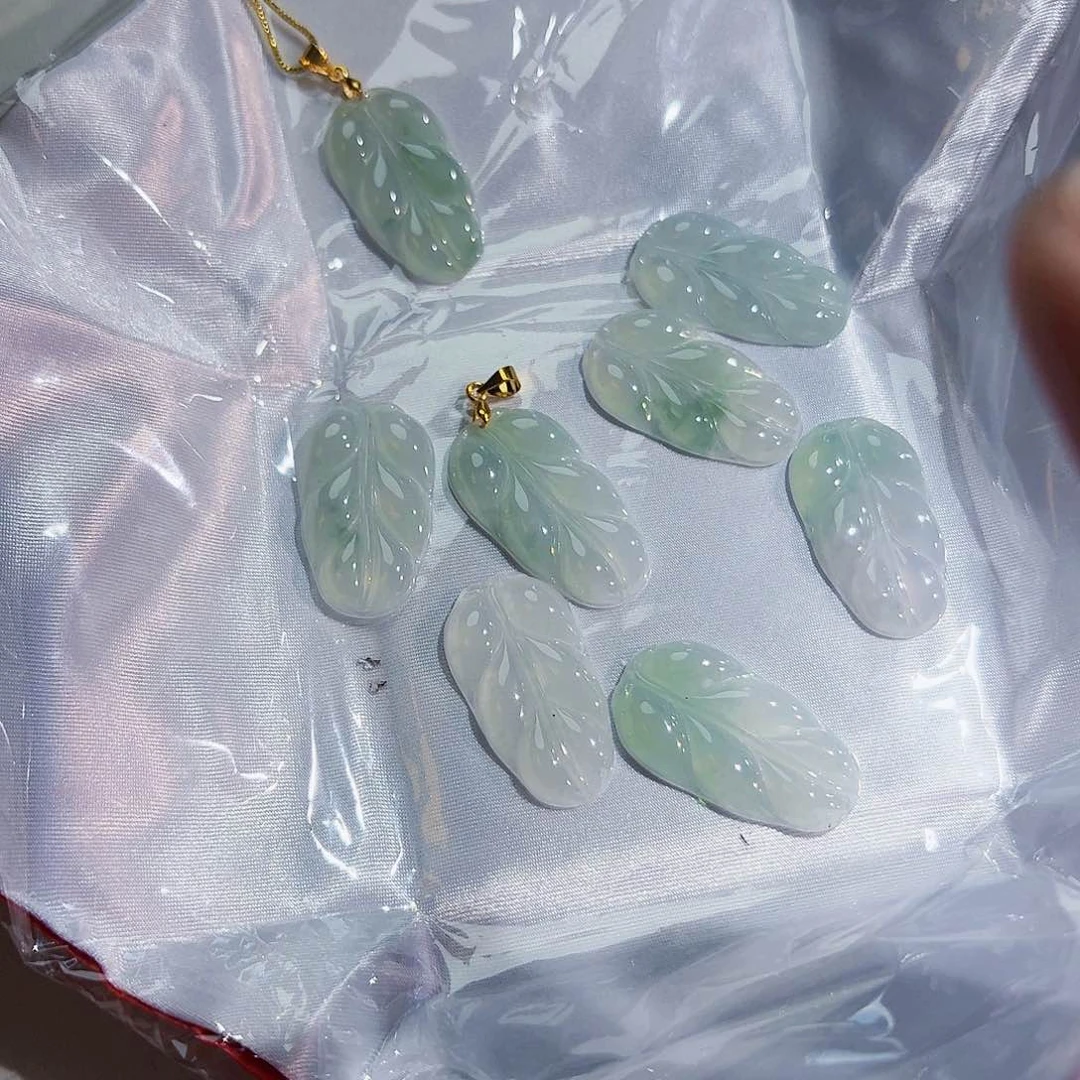 翡翠戒指未镶嵌天然缅甸翡翠A货