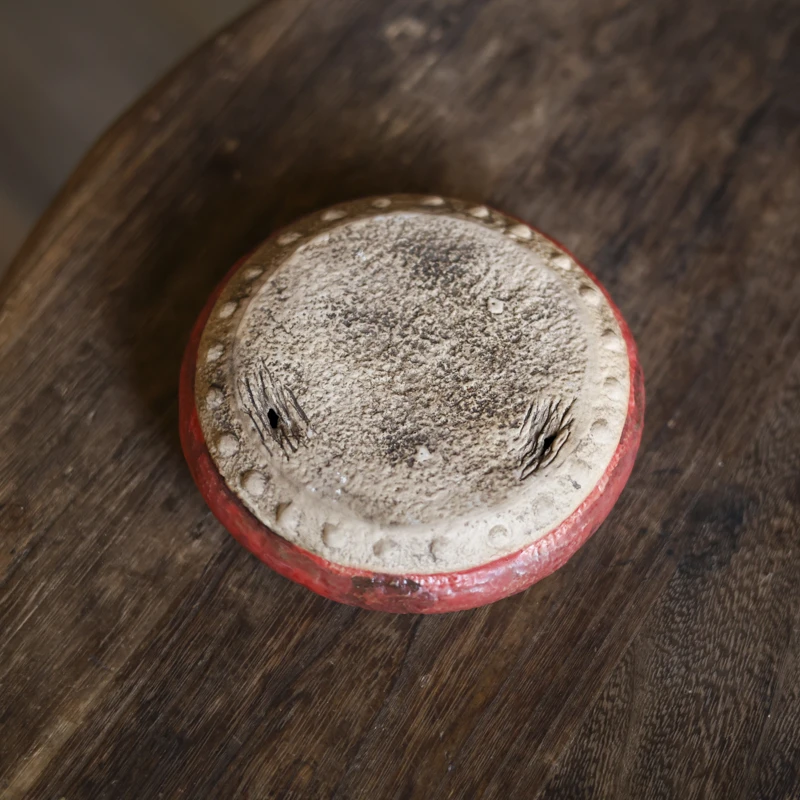 【福器】复古破口鼓壶承（火元0103）