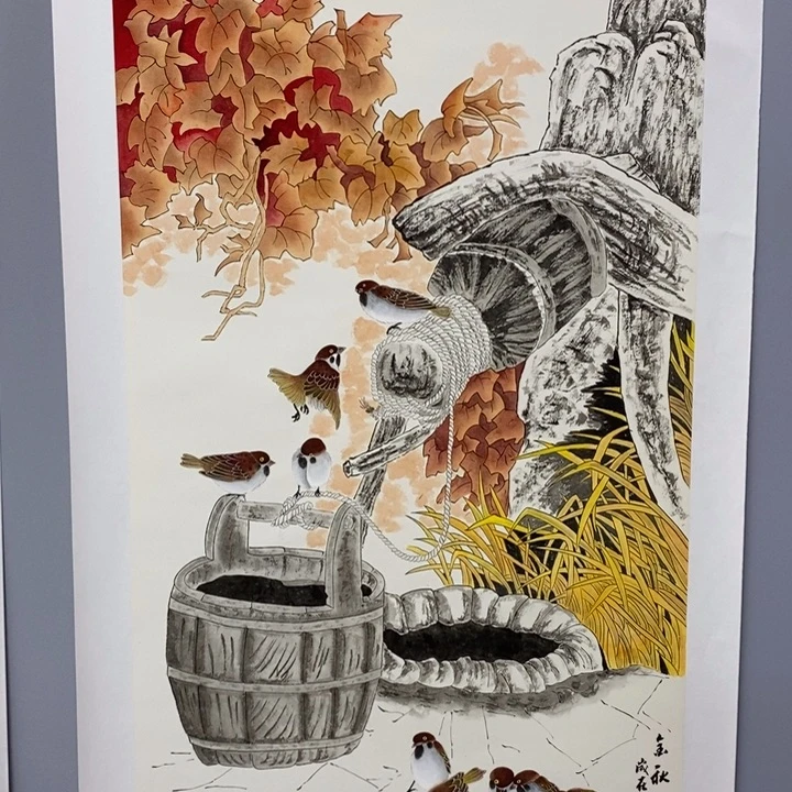 手绘作品等多种形式进行