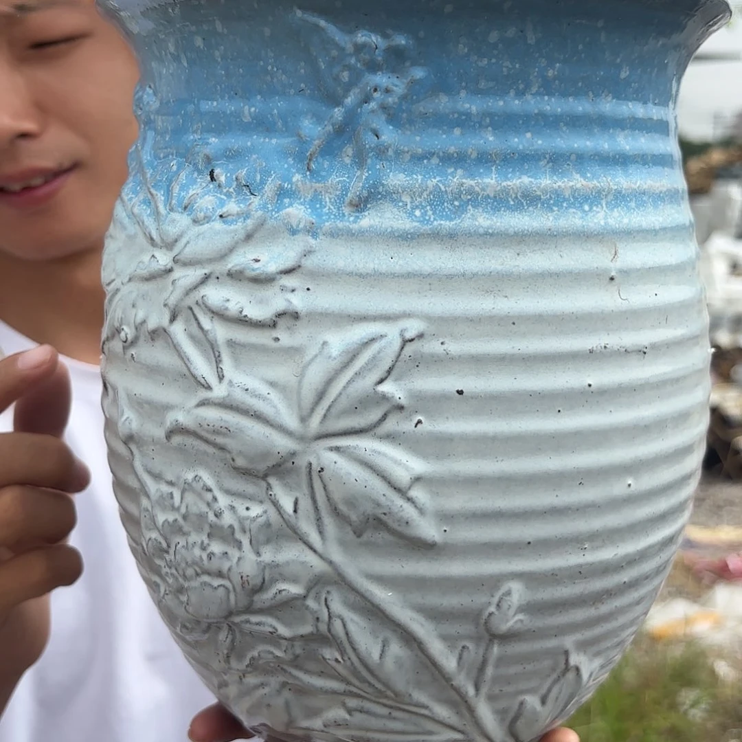 蓝蝶恋花口径20高度24