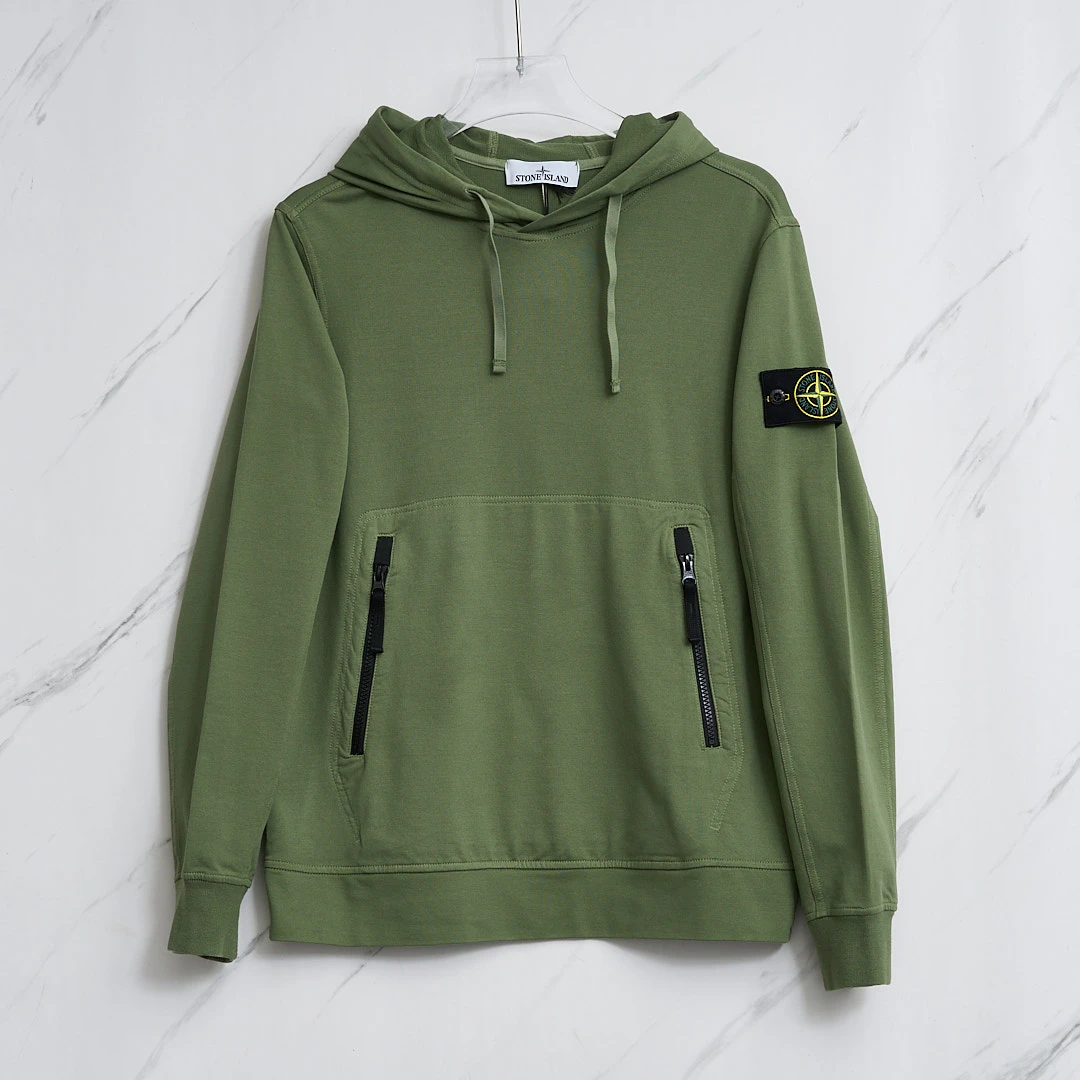 全新未使用 STONE ISLAND SINCE/石岛 男士连帽卫衣/S9BU00032