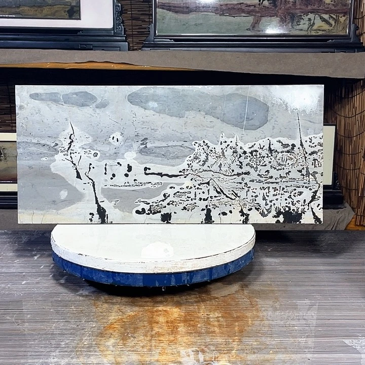 【闪购商品】有机玻璃广西天然国画石