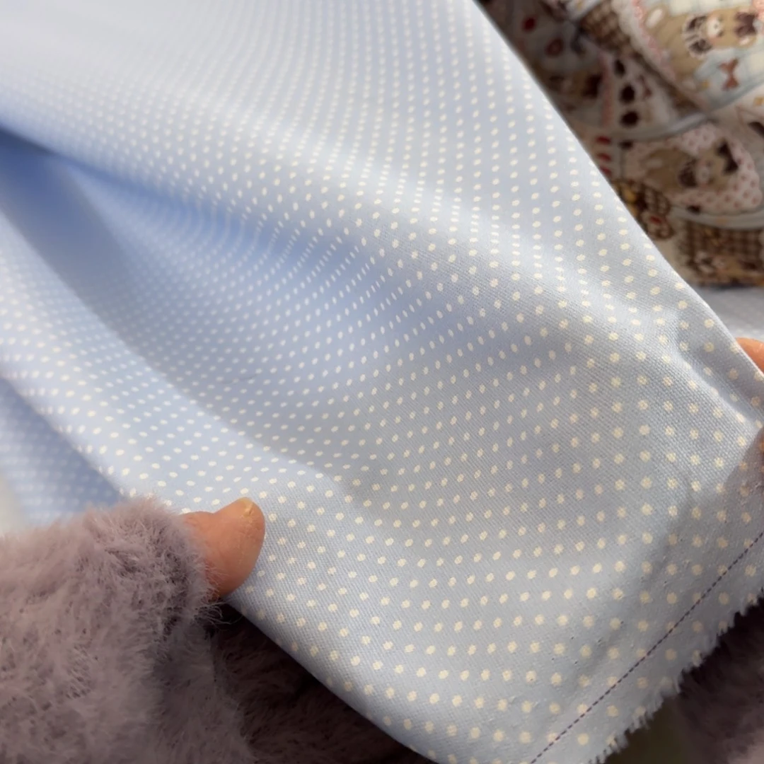 棉纯棉8安帆布1米价X1.5米宽C奶蓝