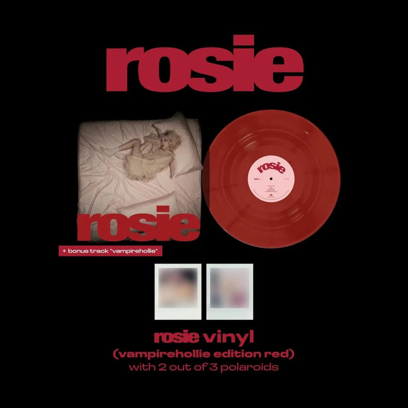 ROSE 朴彩英 rosie VINYL (VAMPIREHOLLIE RED EDITION) LP 唱片