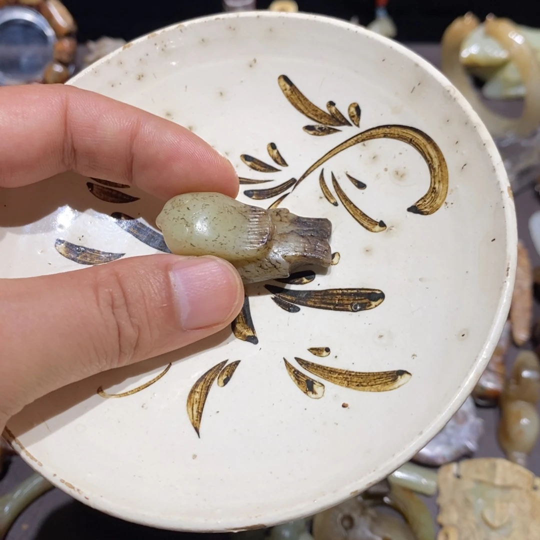 泰***石瓷片白底印花好物推荐