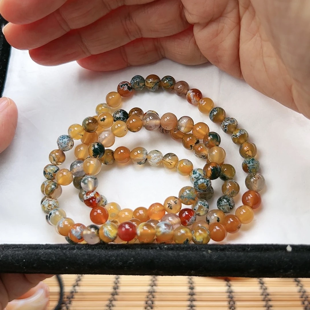 未镶嵌玛瑙/玉髓珠宝半成品