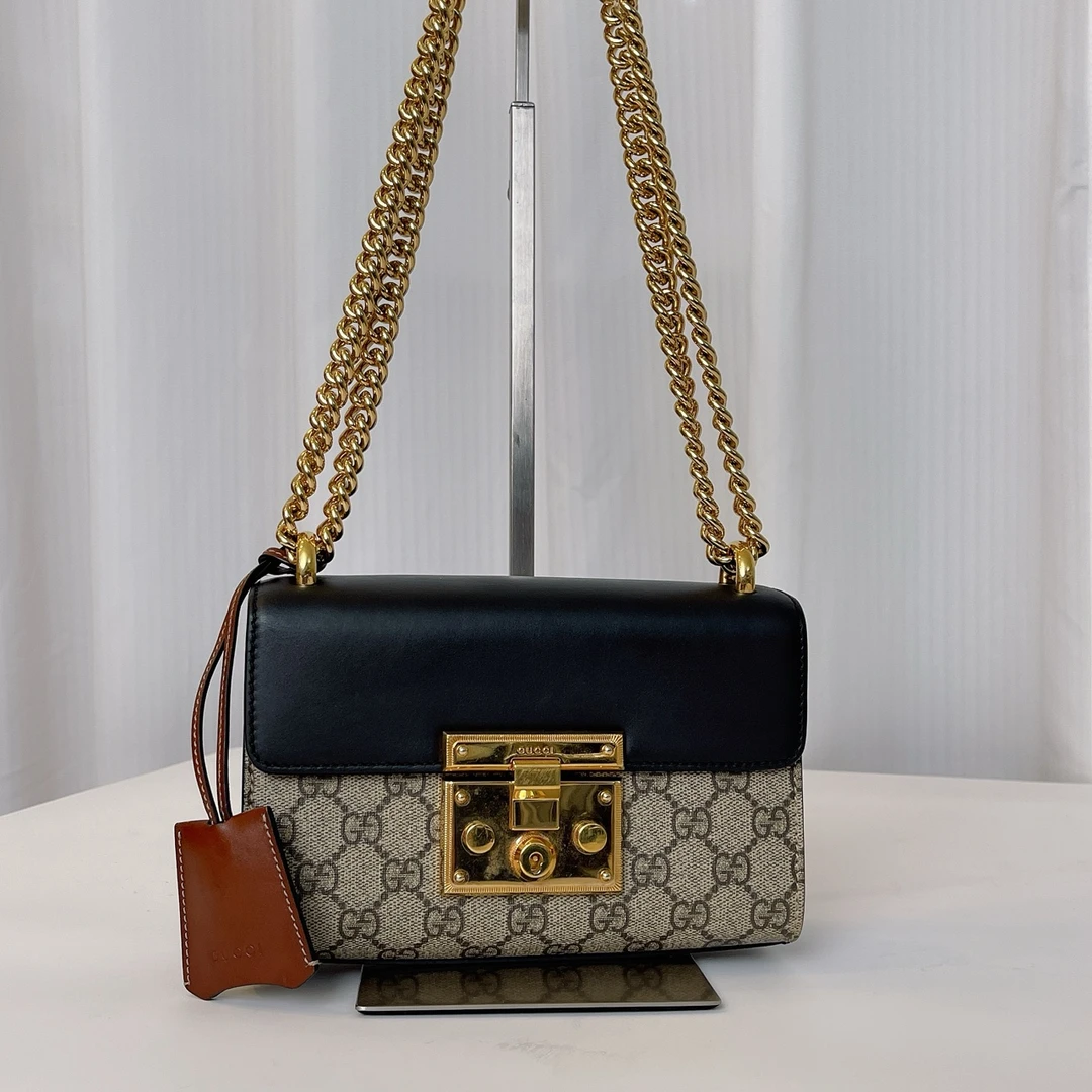 箱包/单肩包 古驰月光宝盒小号padlock B542