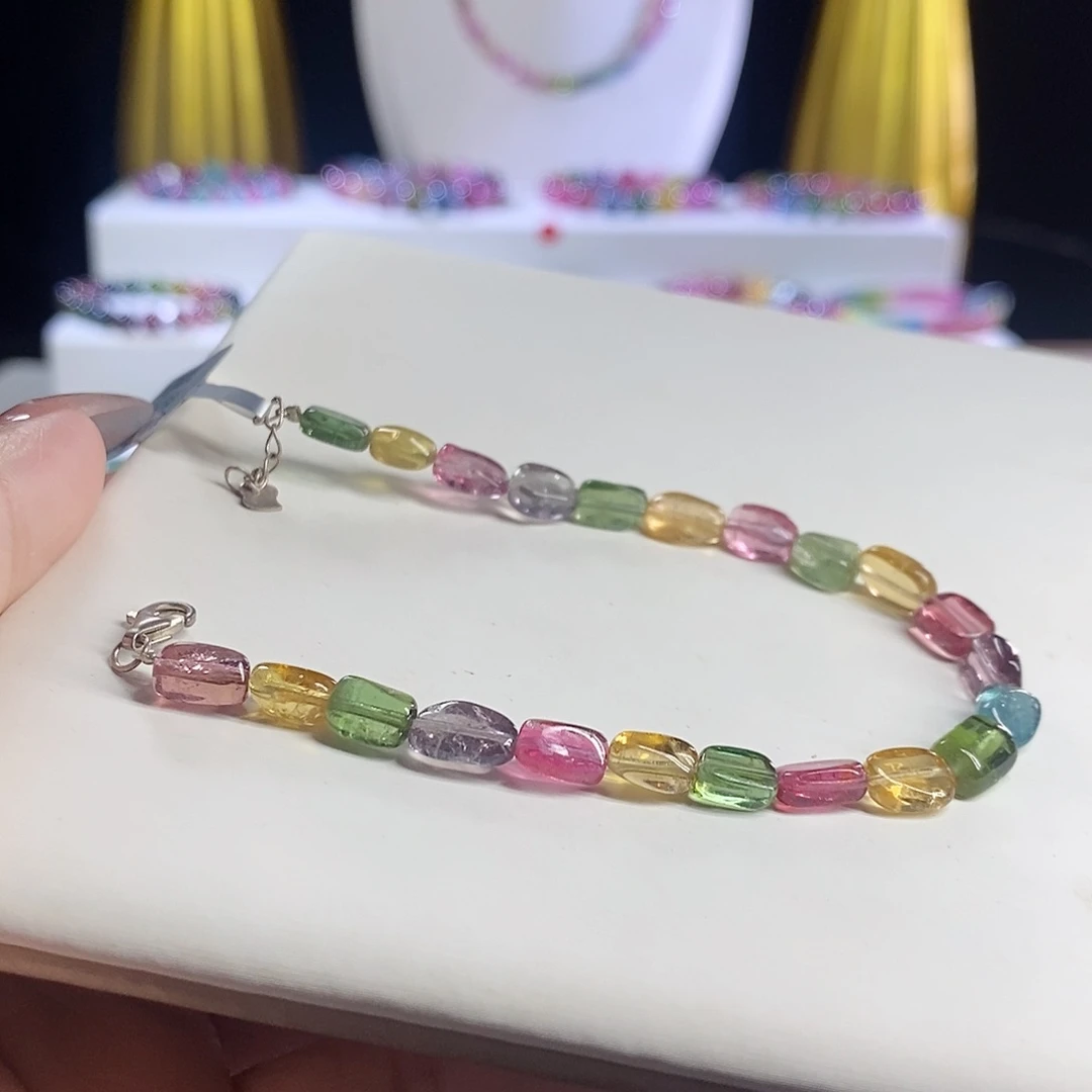 未镶嵌手链碧玺T****a糖豆