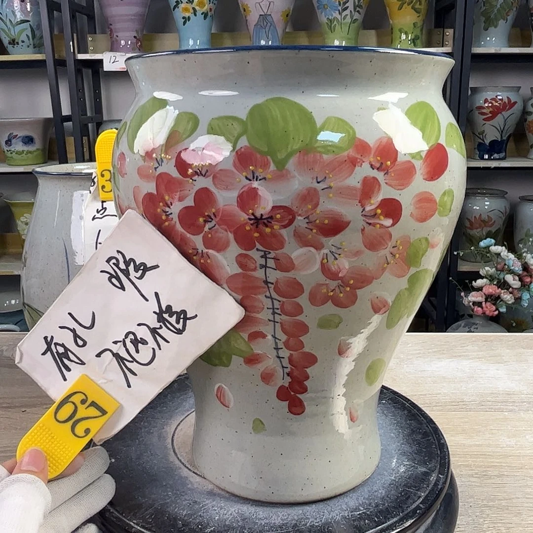 罐1tc景德镇陶瓷花盆
