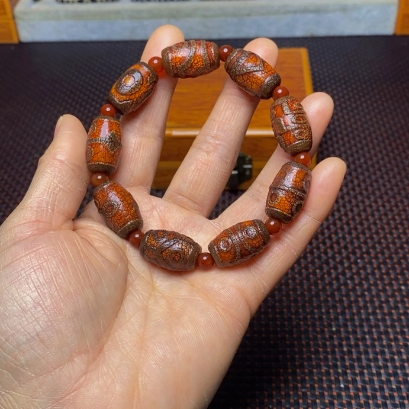 【闪购商品】玛瑙/玉髓手链未镶嵌紫***¥