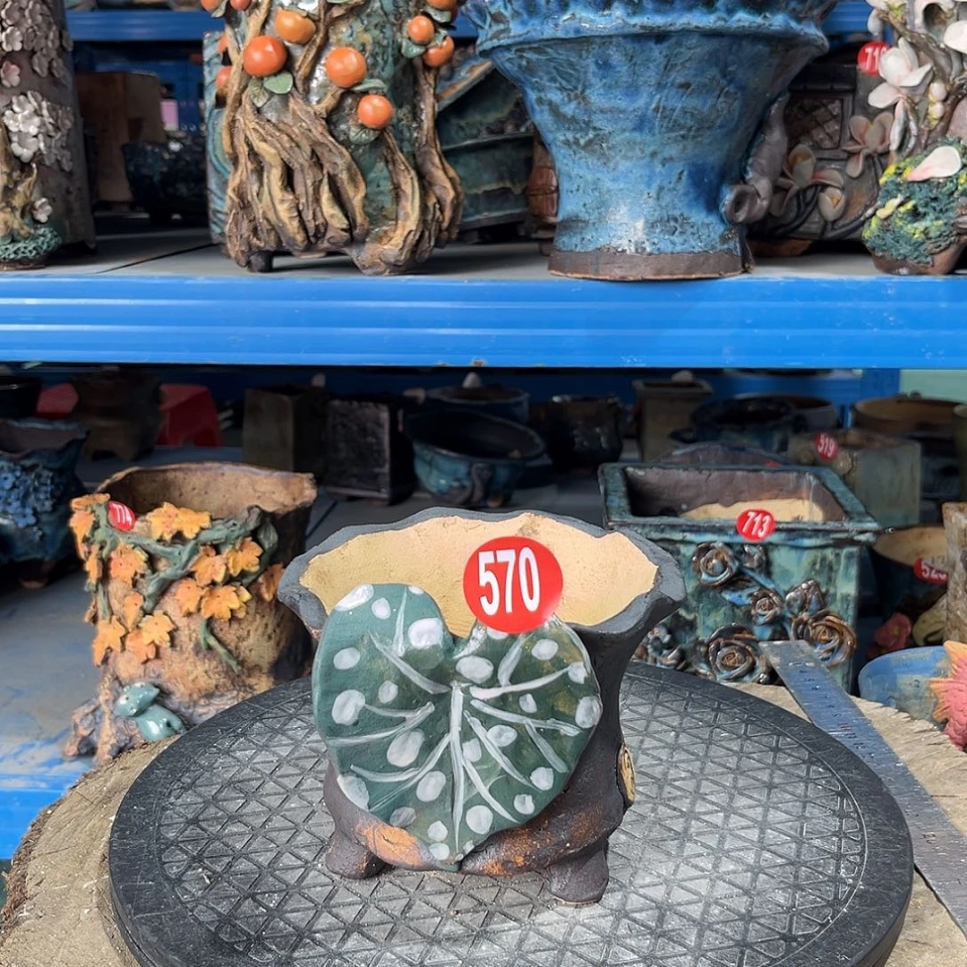 570 号陶然花器手工花盆