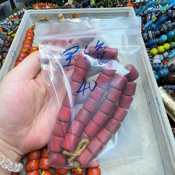 玻璃DIY专拍老破旧珠子40元