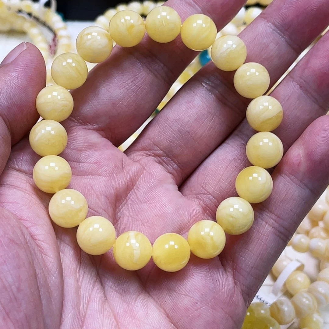 一***宜未镶嵌蜜蜡手串10mmmmmmmmmm