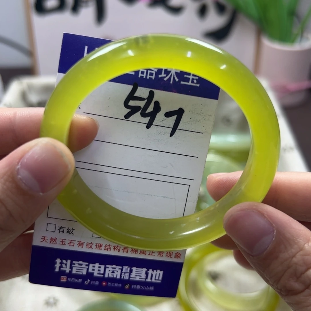 蛇纹石玉手镯未镶嵌308