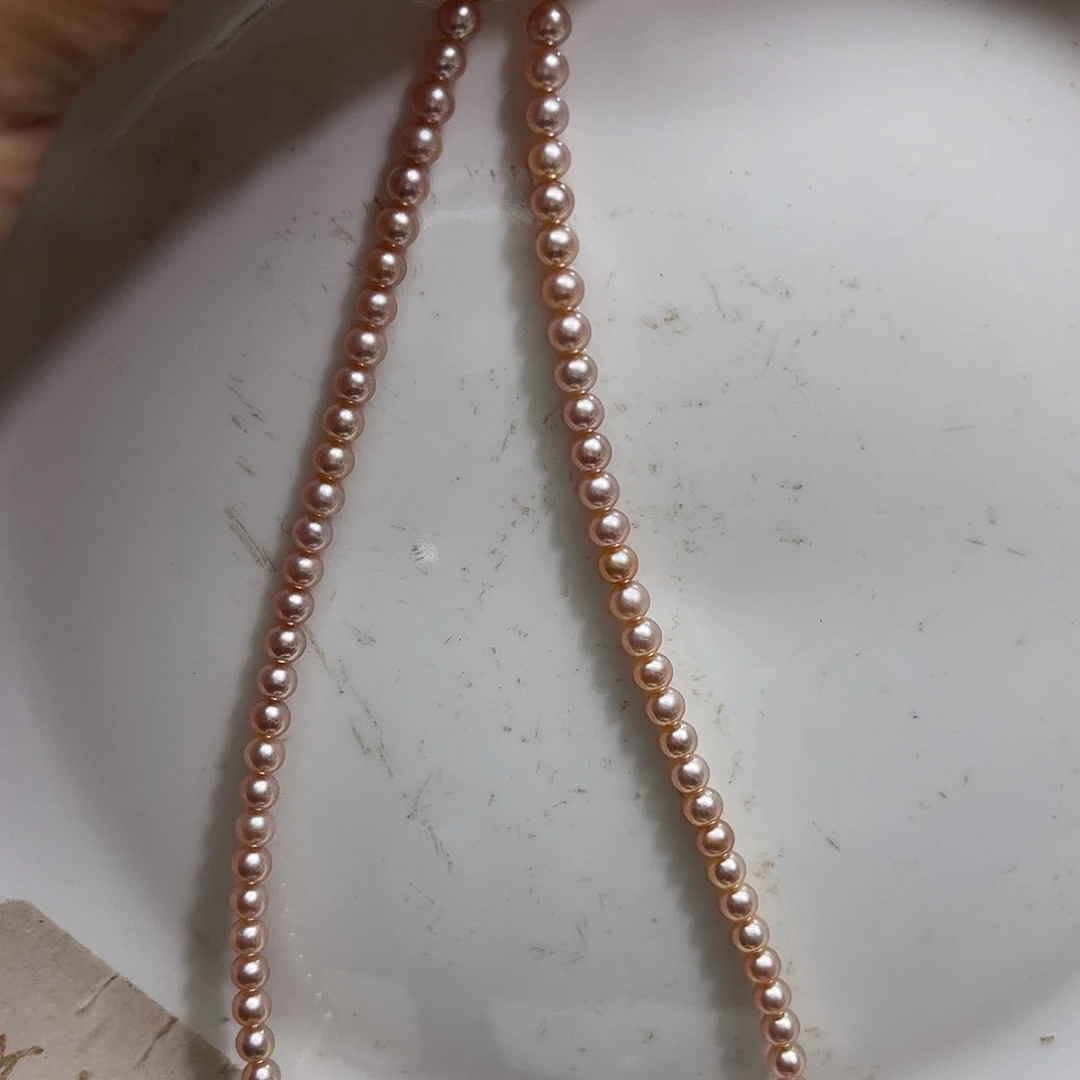 淡水珍珠颈饰银S925镶嵌