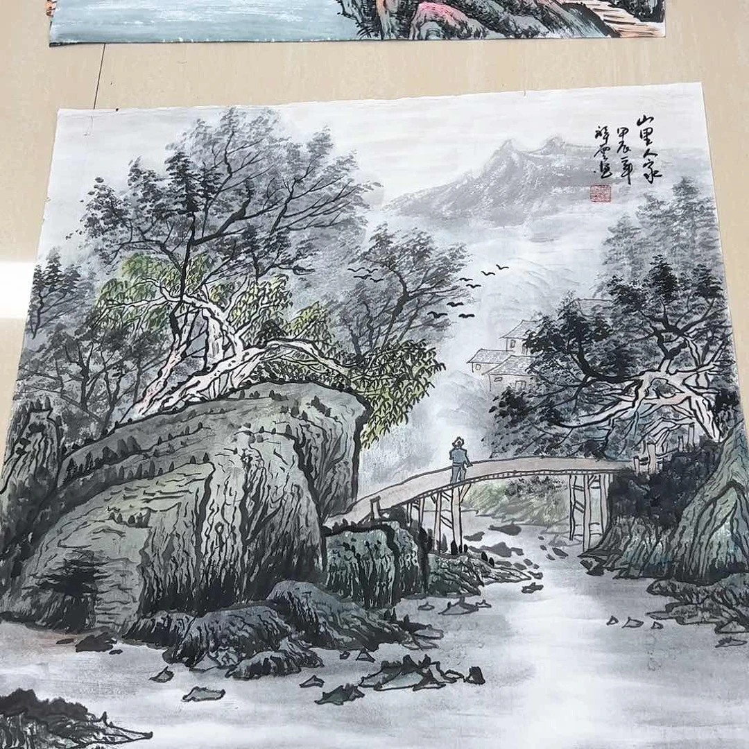 国画精品国画作品