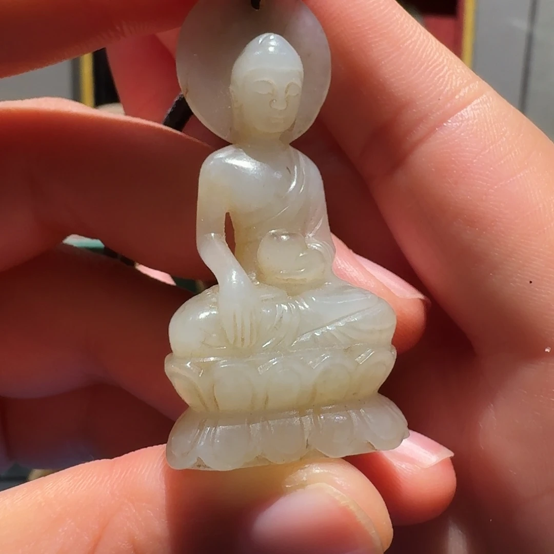 脂***叶和田玉未镶嵌挂件