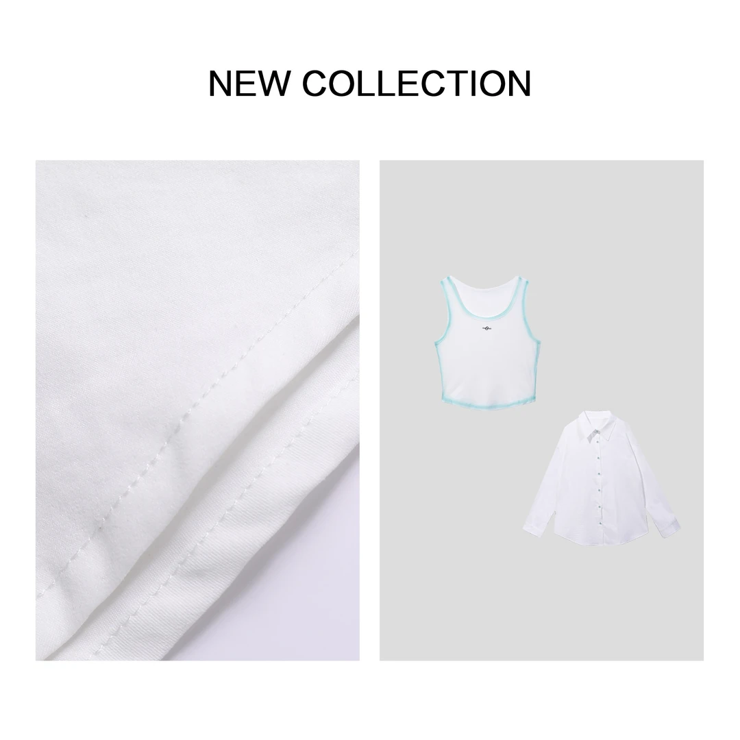 【龙哥专属】C1F38036B 秋季女装衬衫背心两件套 加厚保暖款 2038