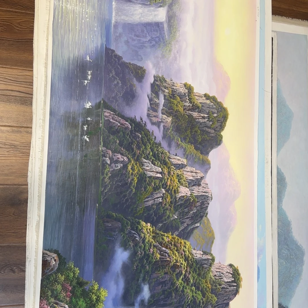 油画加油加油努力加油加油