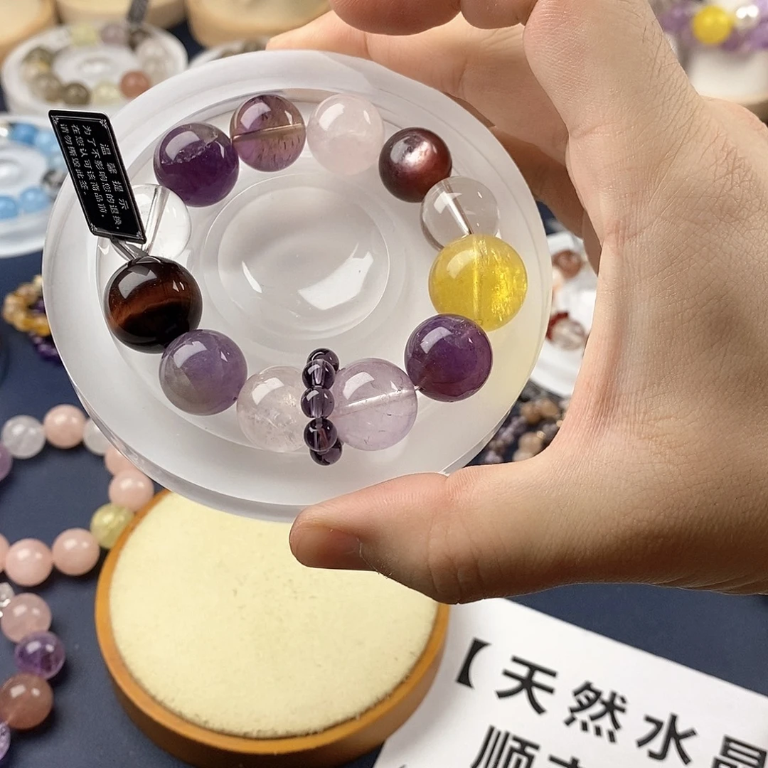 银S925镶嵌手链水晶