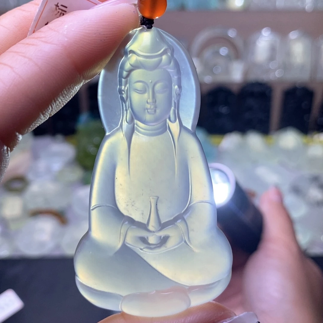 蛇纹石玉未镶嵌颈饰张*峰不退不换