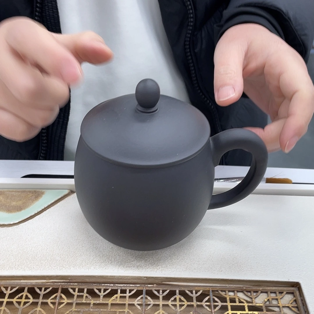 紫砂茶杯紫砂盖杯