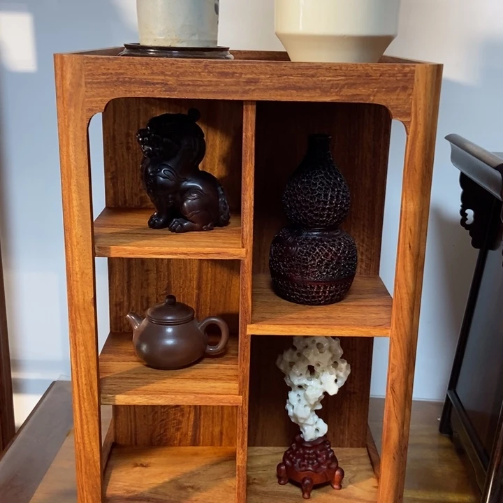 大果紫檀（缅甸花梨）多宝阁