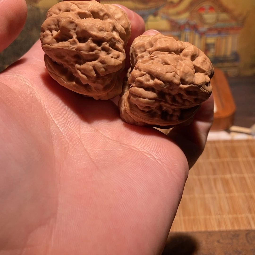 ****金吊坠文玩核桃蛤蟆头D25