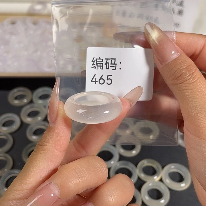 玛瑙/玉髓未镶嵌戒指465港21