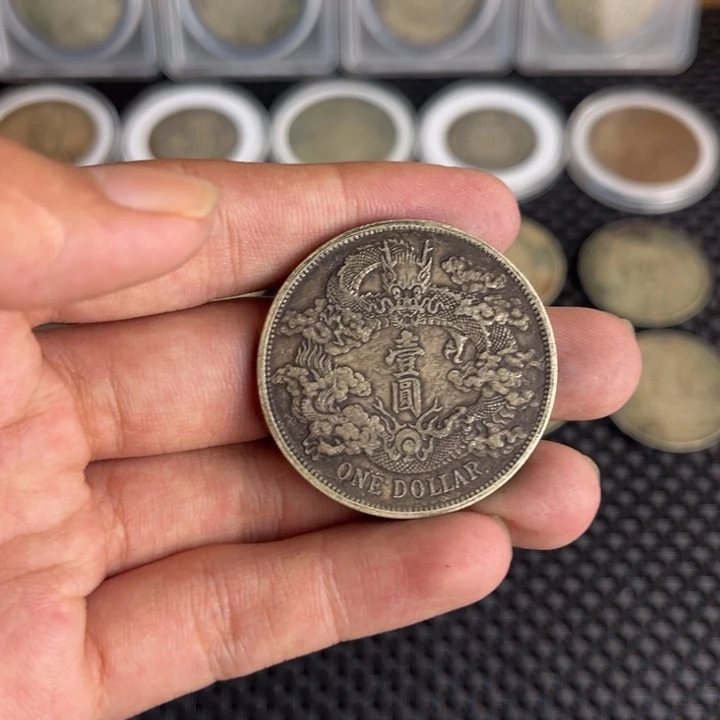 金属大头龙洋船洋工艺品