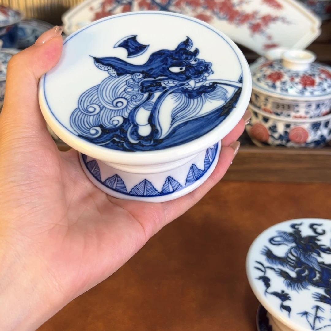 摆件景德镇手工手绘陶瓷