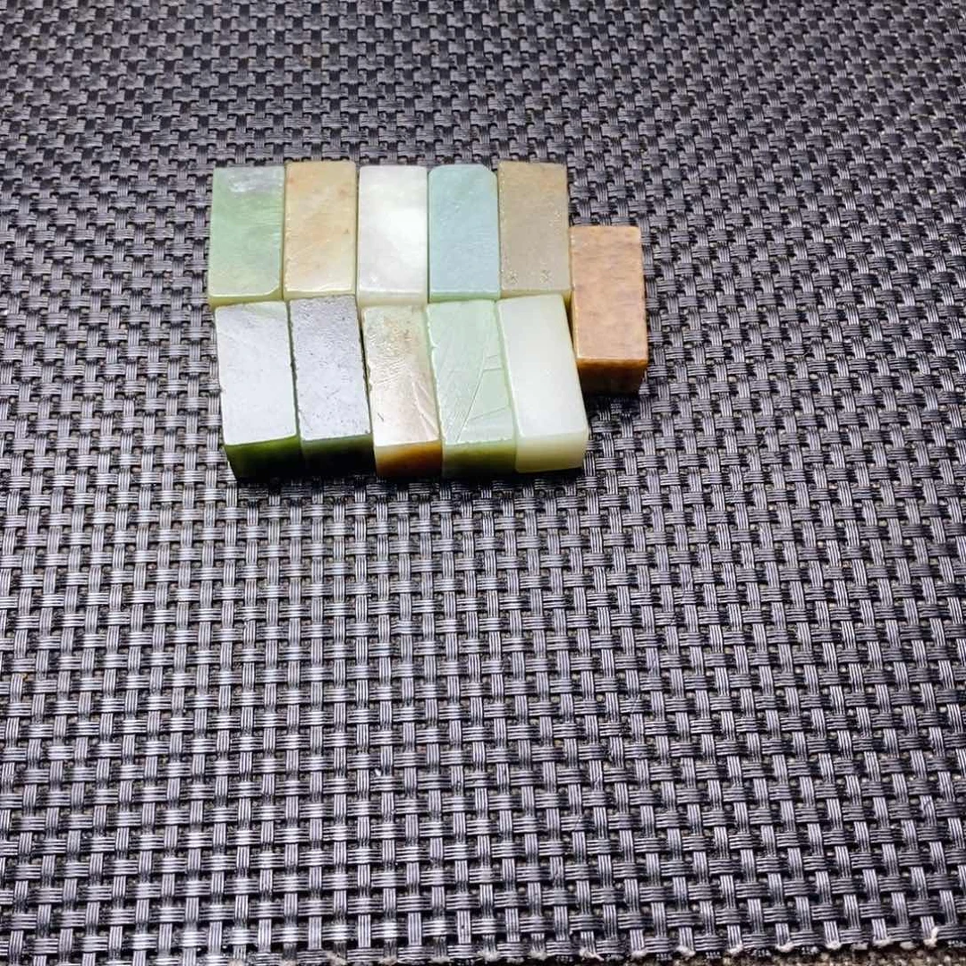 和田玉未镶嵌珠宝半成品后*人