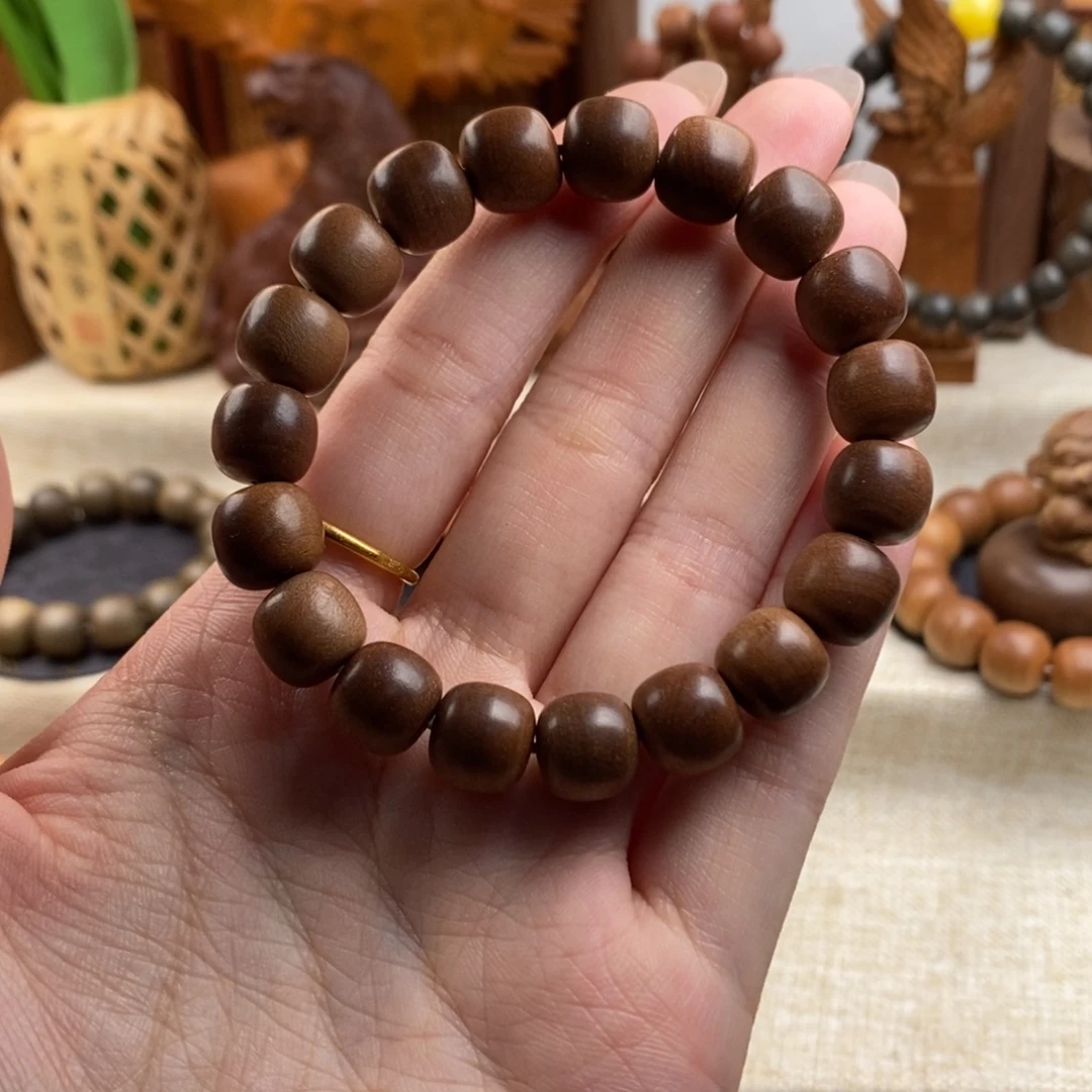 檀香木手串/手链迈索尔，老山檀香，奶香10.11