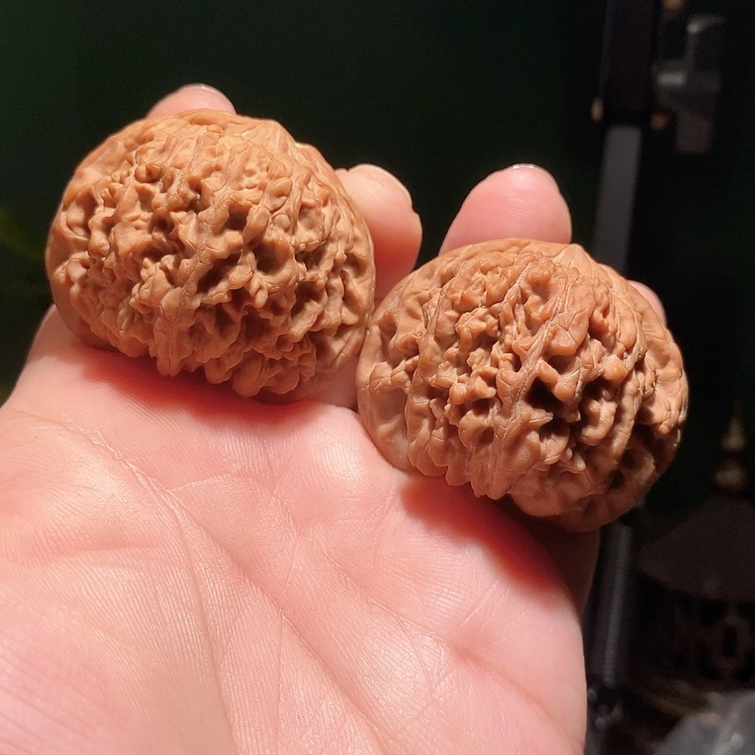 把件文玩核桃46百花山全品