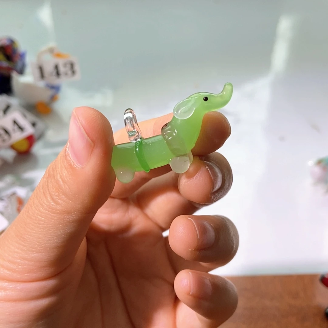 琉璃手工艺品狗狗