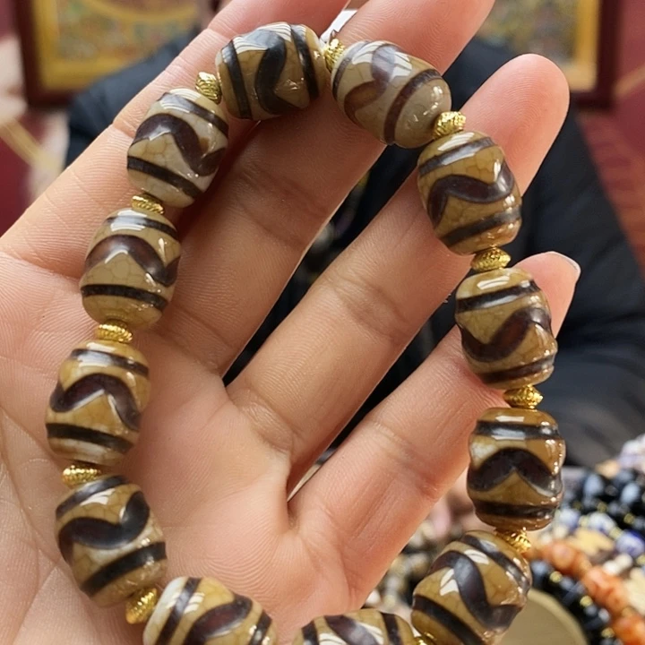 玛瑙/玉髓（覆膜）合金手链