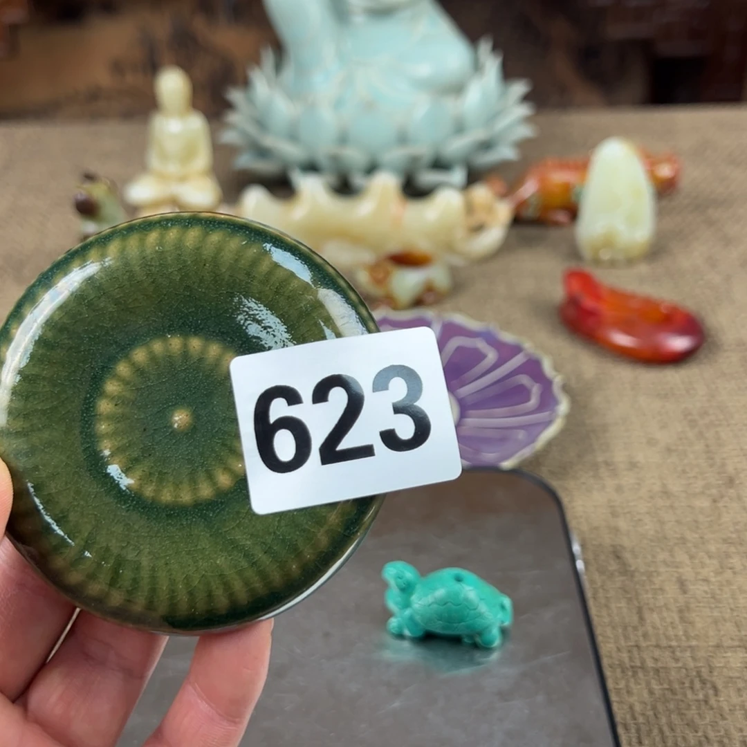瓷片正能量陶瓷艺术品