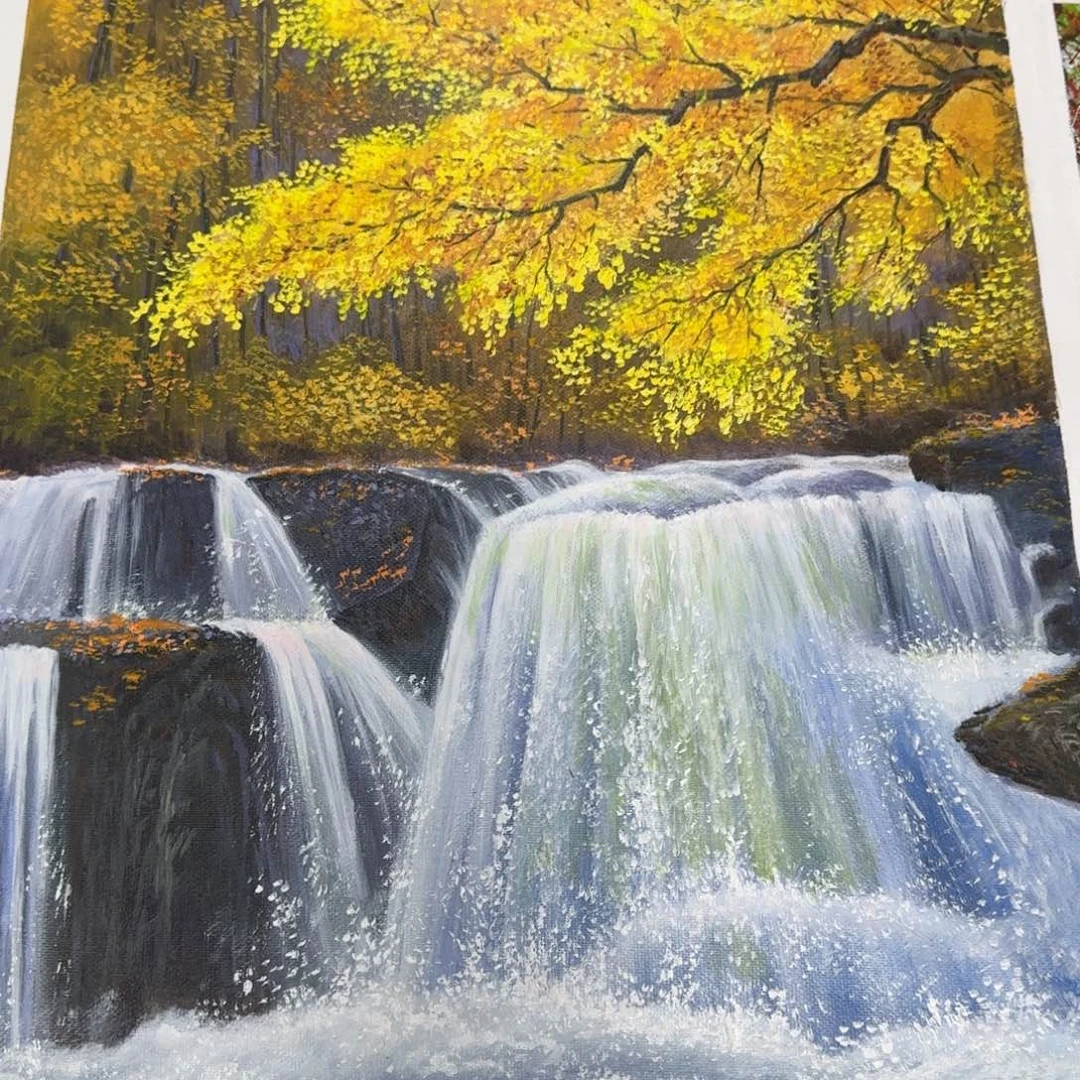 油画你在我心里是个