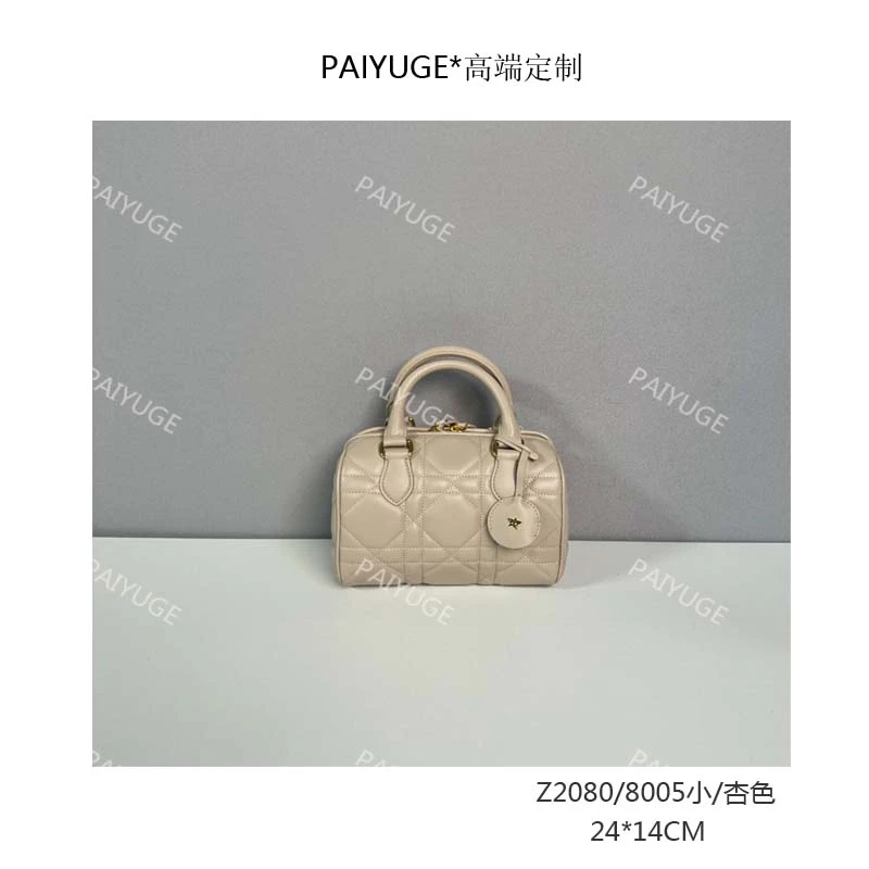 Z2080/8005小/杏色 paiyuge高端订制百搭女士手提单肩斜挎包1914