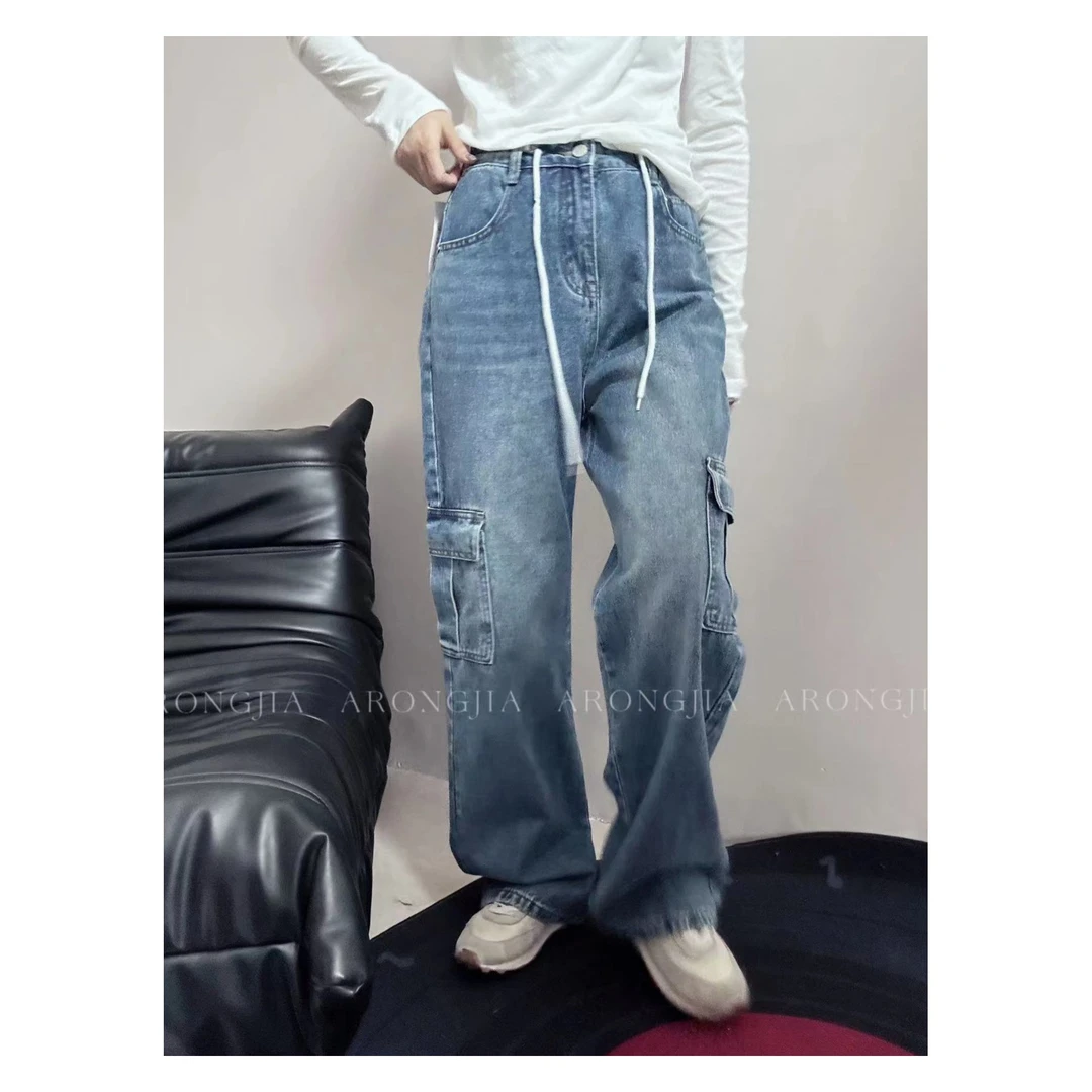 【ARONG阿荣家】牛仔裤03236-蓝色-SML-XL