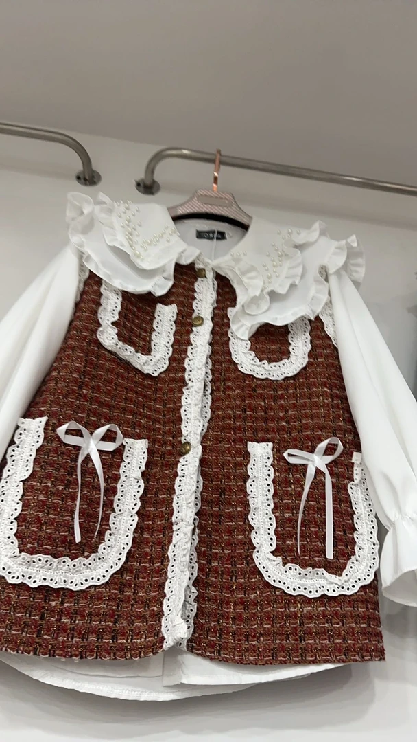 新款小香风单件马夹