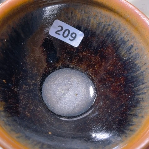 茶盏原矿原釉柴烧建盏